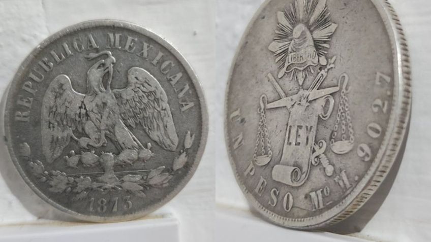 Moneda mexicana de 1873 se vende por 2 millones de pesos ¿Cuáles son sus características?