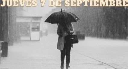 Ciclón Jova y Onda Tropical: 12 estados tendrán LLUVIAS fuertes hoy jueves 7 de septiembre