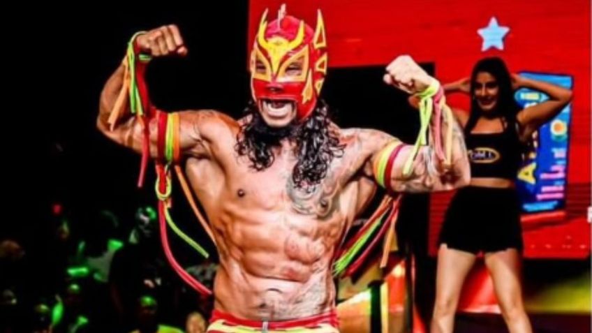 Dragón Rojo Jr, la historia de un luchador con 5 operaciones de rodilla que se jugará su máscara