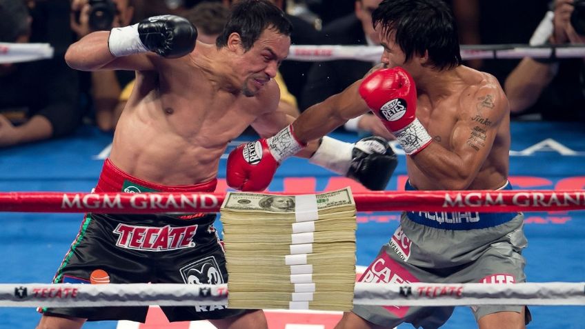 ¿Cuántos MILLONES ganó Manny Pacquiao con sus peleas contra Juan Manuel Márquez?