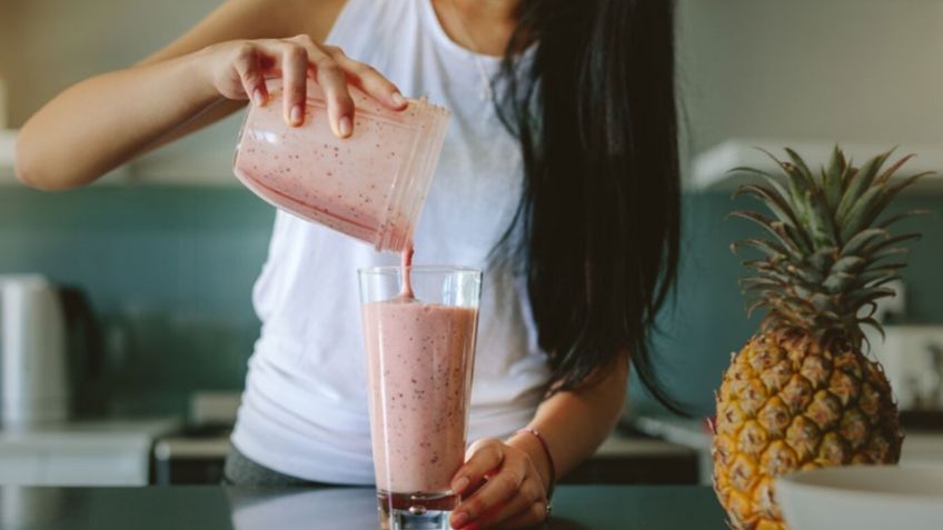 RECETA sencilla de BATIDO con chía para perder peso y otros beneficios