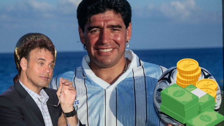 David Faitelson pagó miles de dólares para entrevistar a Diego Maradona