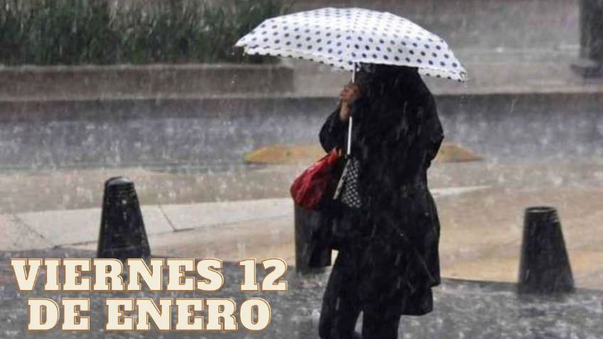 Los estados con -15 grados por el Frente Frío 26 este viernes 12 de enero