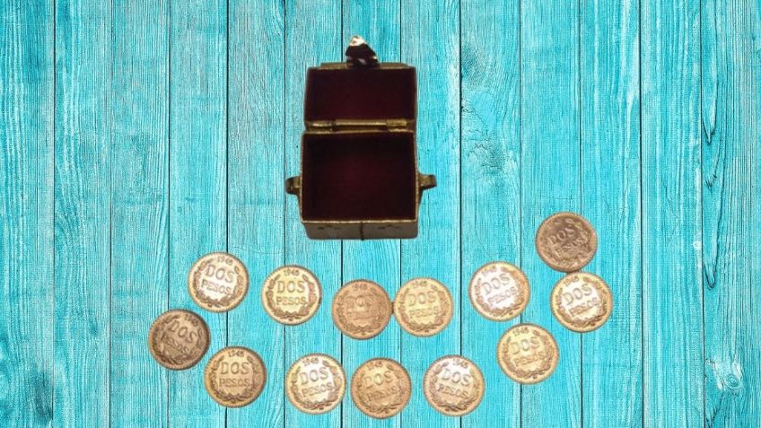 ¿Cuál es la colección de monedas de oro que se vende en 50 mil pesos?