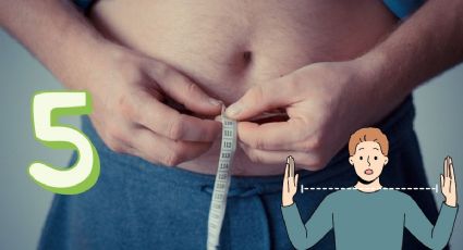 Elimina la grasa del abdomen con estos 5 consejos para bajar de peso