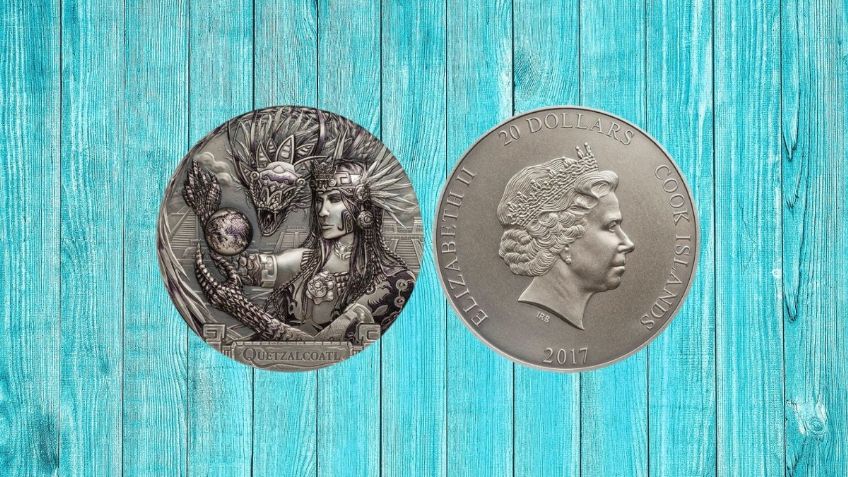 ¿Cuál es la moneda de Quetzalcóatl que se vende por más de 10 mil pesos?