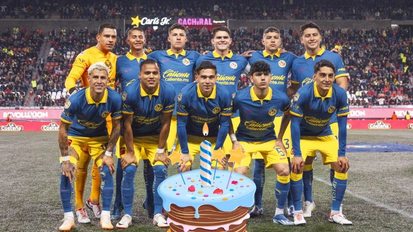 ¿Cuántos años tienen los jugadores del América? El más "viejo" tiene 37 años