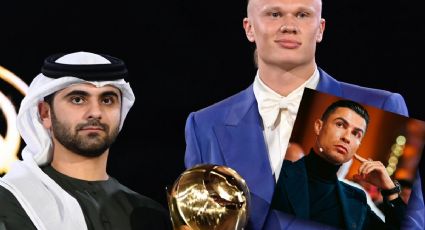 Erling Haaland vence en los Globe Soccer Awards a Cristiano Ronaldo