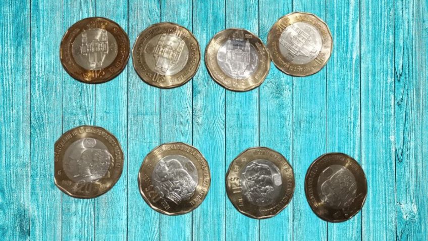 ¿Cuál es la colección de monedas y un billete que se vende en 200 mil pesos?