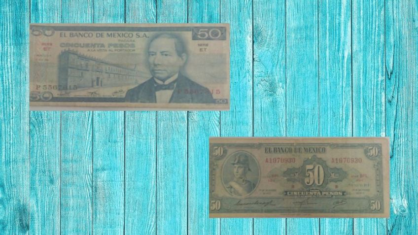 Conoce los dos billetes antiguos que se venden en internet por un millón de pesos | Características