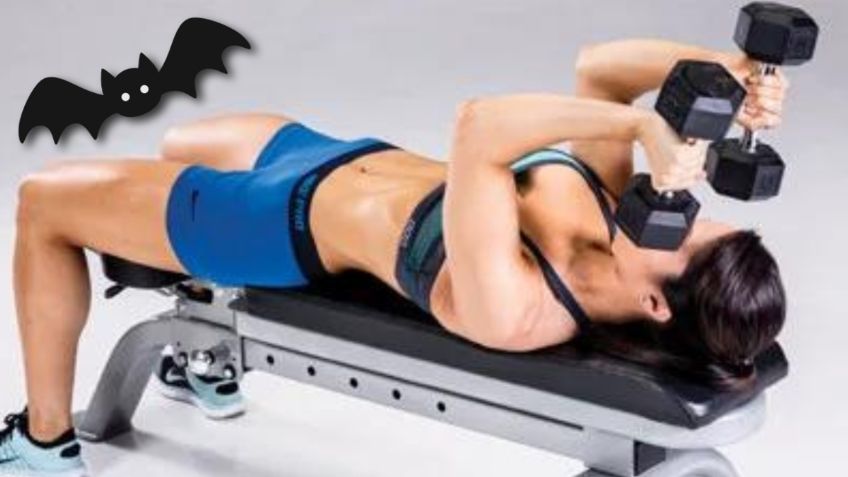 Skull Crusher, elimina alas de murciélago incluyendo este ejercicio en tu rutina