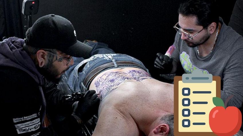 Mario Enrique Martínez revela por qué es bueno tener una dieta sana antes de tatuarse