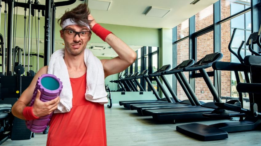 ¿Qué debo evitar si soy novato en el gimnasio?