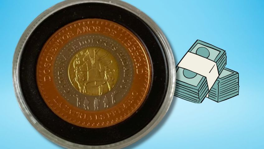 ¿Cuál es la razón por la que esta moneda conmemorativa vale casi 30 mil pesos?