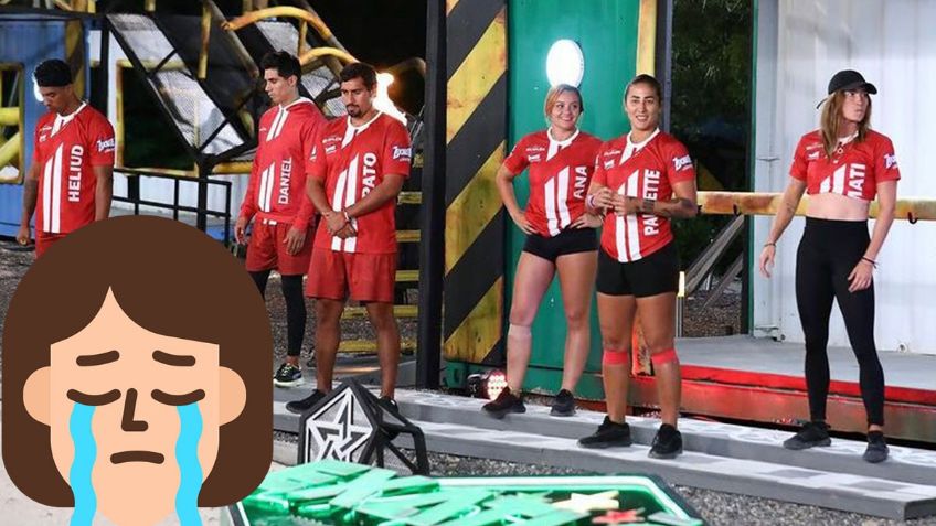 Exatlón México: ¿Quién es la leyenda roja que rompió en llanto por no dar puntos?