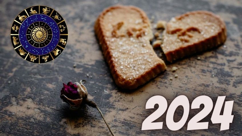 Horóscopos: 3 signos que tendrán mala suerte en el amor en este 2024