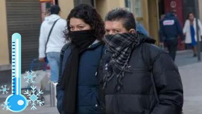 México tendrá temperaturas de -15 grados hoy viernes 5 de enero por el Frente Frío 24