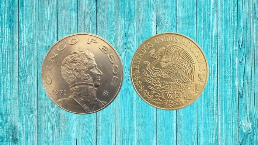 Moneda de 5 pesos con supuesto error se vende en internet por 9 mil pesos | Características