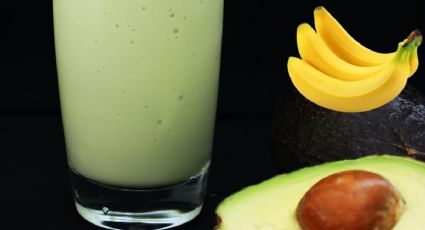 Este batido de plátano y aguacate te ayudará a bajar de peso; ¿cómo se prepara?