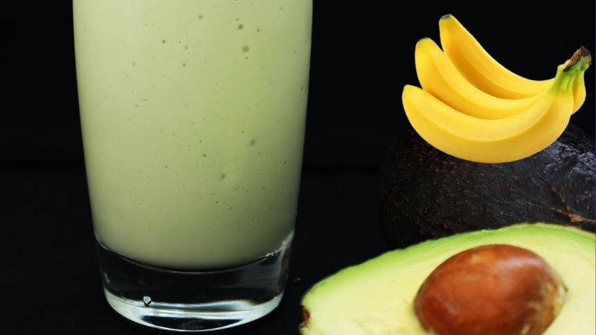 Este batido de plátano y aguacate te ayudará a bajar de peso; ¿cómo se prepara?