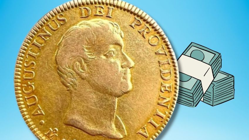 Características de la moneda de Agustín de Iturbide por la que piden casi 200 mil pesos