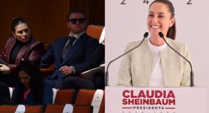 El mensaje de Canelo Álvarez a Claudia Sheinbaum durante toma de protesta en Congreso de la Unión