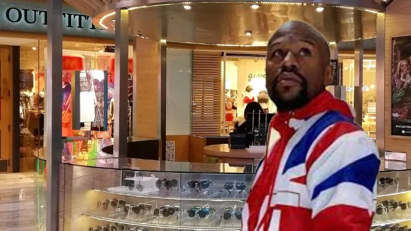 Floyd Mayweather es captado comprando en exclusiva tienda de Polanco en la CDMX