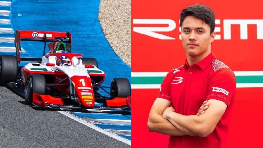 ¡Orgullo mexicano! Noel León sigue brillando en la F3 y firma con el equipo Prema Racing para 2025