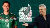 Foto ilustrativa de la nota titulada: ¿Recibirá Chicharito Hernández homenaje en el Tri? Javier Aguirre lanza inesperada respuesta