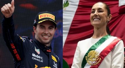 El emotivo mensaje de Checo Pérez a Claudia Sheinbaum tras convertirse en presidenta de México