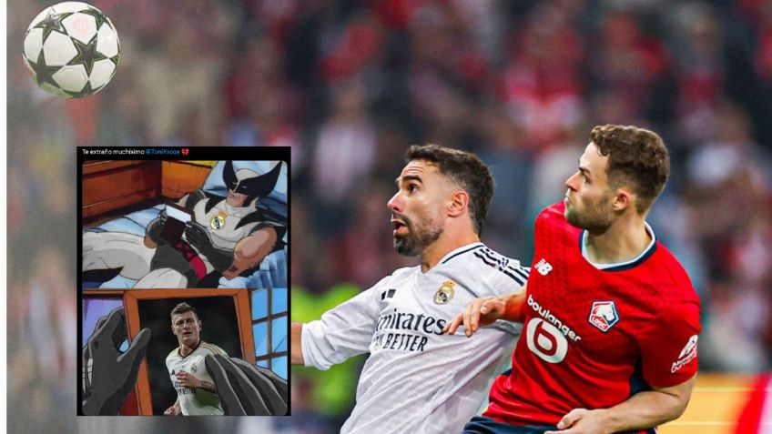 Los MEMES se burlan del Real Madrid tras ser derrotados por el Lille en la Champions League