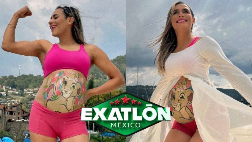 Exatlón México: Zudikey Rodríguez comparte bella sesión de fotos de su embarazo