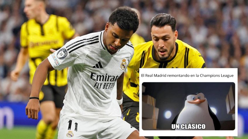 Los MEMES celebran la épica remontada del Real Madrid sobre el Borussia Dortmund