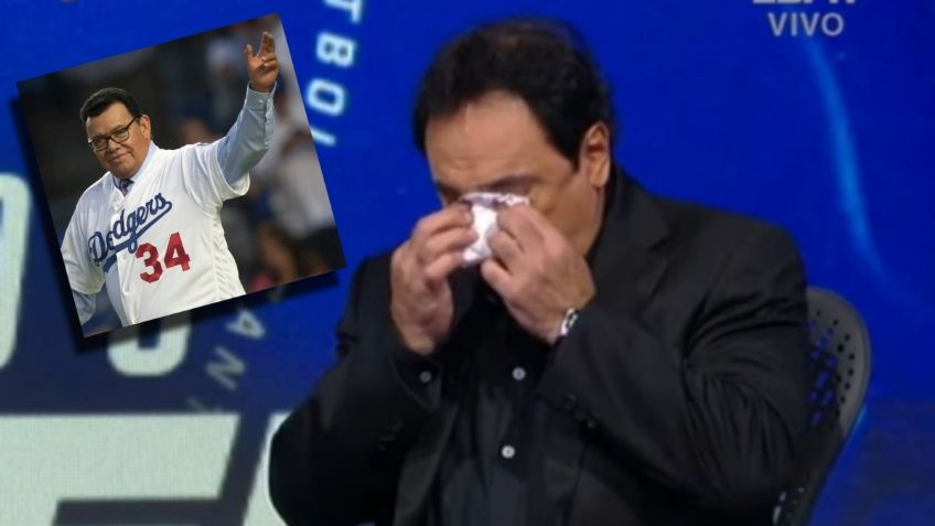 Hugo Sánchez rompe en llanto durante programa EN VIVO al despedirse de Fernando Valenzuela