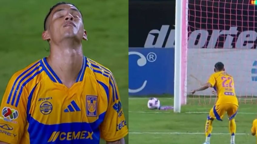 ¿Maldición celeste? Así fue el terrible error de Uriel Antuna en la derrota de Tigres ante Mazatlán