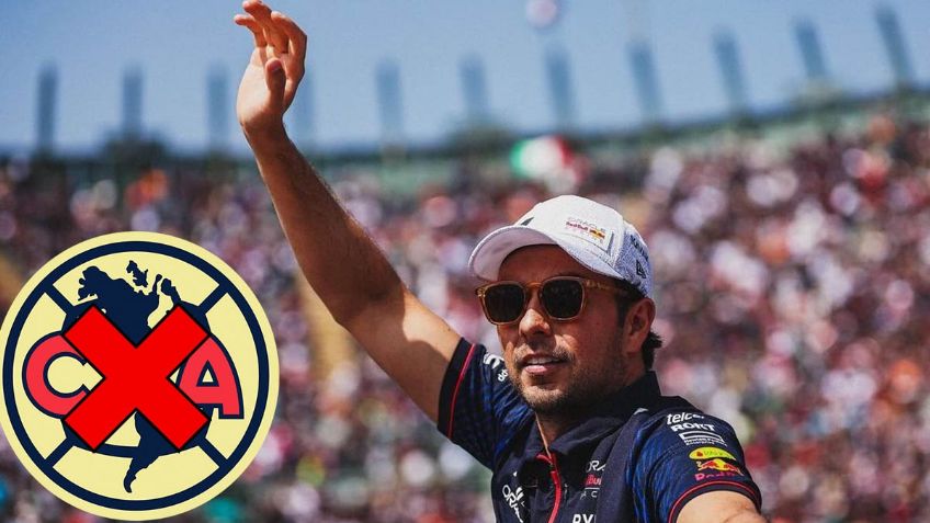 Checo Pérez traiciona al América y elige nuevo equipo de la Liga MX previo al GP de México