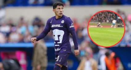 Así fue la impactante lesión que sufrió Michell Rodríguez en el partido de Pumas vs Cruz Azul