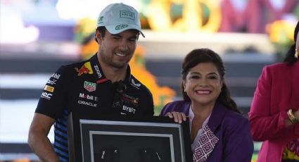 Clara Brugada reconoce la gran trayectoria de Checo Pérez en el marco del GP de México