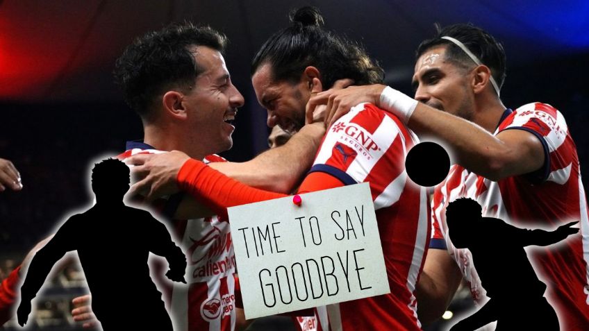 ¿Limpia en Chivas? Estas son los jugadores que abandonarían el equipo la próxima temporada