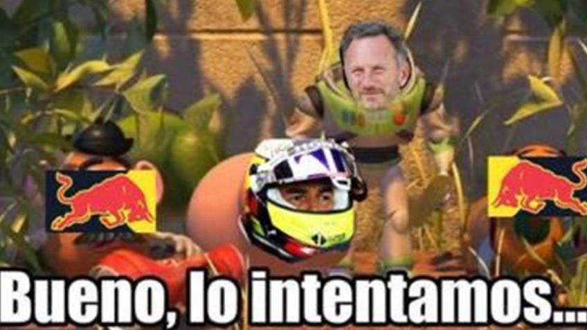 Los MEMES se burlan de Checo Pérez tras su penosa carrera en el Gran Premio de México 2024