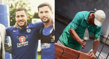 Fue jugador del Chelsea, fracasó como emprendedor y ahora trabaja como albañil