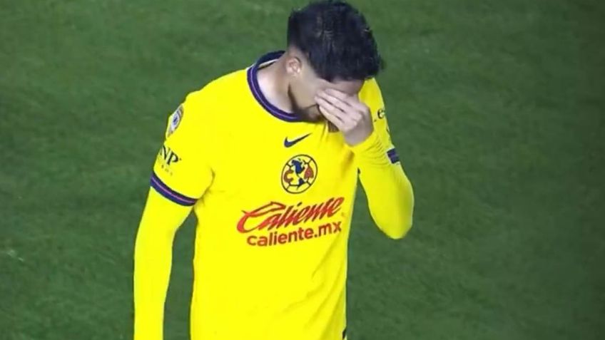 Así fue el berrinche de Diego Valdés tras salir de cambio en el Rayados vs América | VIDEO