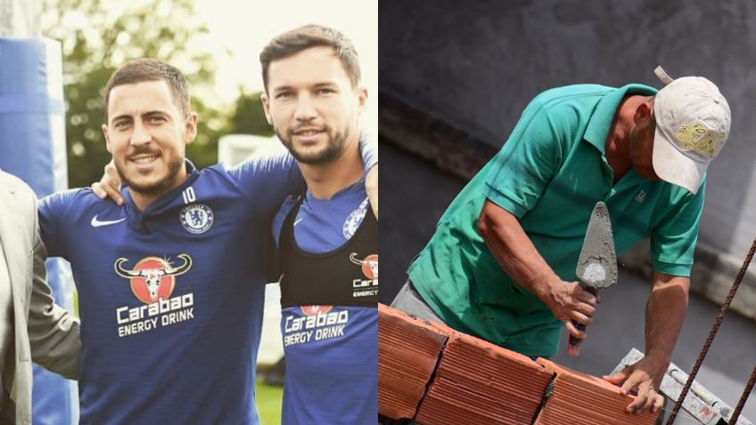 Fue jugador del Chelsea, fracasó como emprendedor y ahora trabaja como albañil