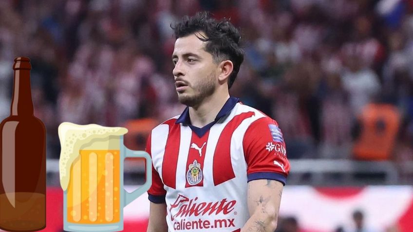 Alan Mozo es captado bebiendo alcohol pese a derrota de Chivas | VIDEO