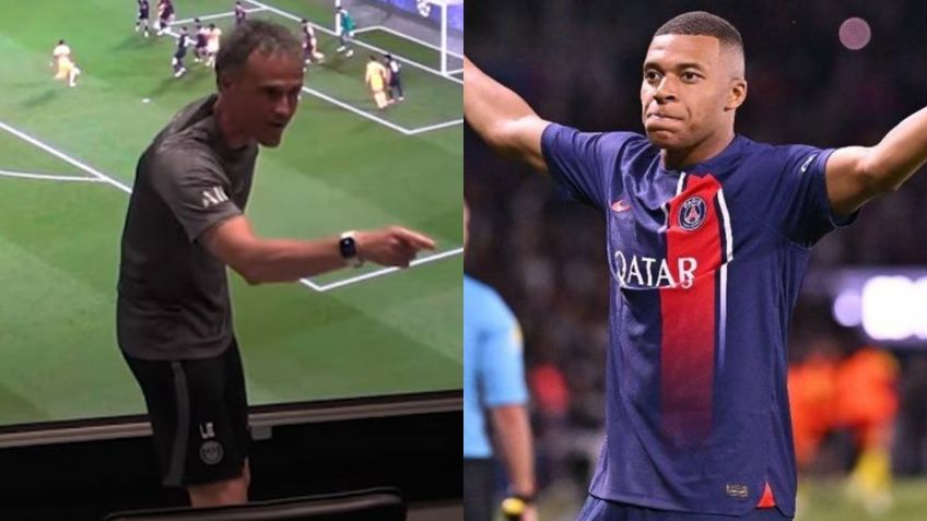 El emotivo discurso de Luis Enrique a Mbappé antes de irse al Real Madrid: "Sé que eres Dios"