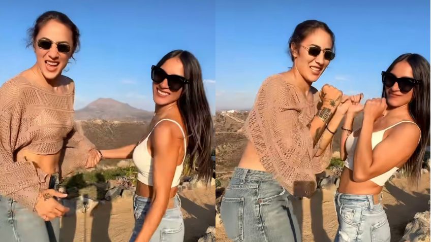 Exatlón México: El romántico festejo de Paulette Gallardo y Gloria Murillo tras 5 meses de noviazgo