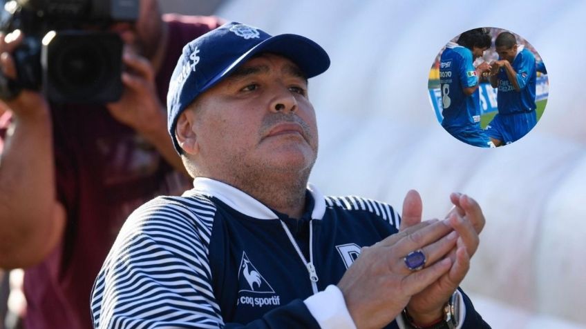 La vez que Maradona se rindió ante Cruz Azul y lo elogió en pleno estadio de Boca Juniors