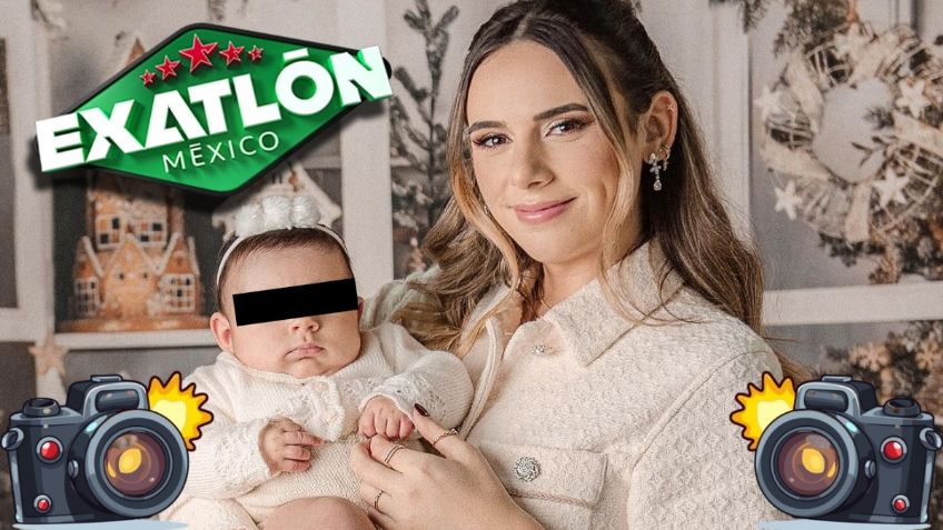 Exatlón México: Pame Verdirame comparte emotiva sesión de fotos navideñas de su hija