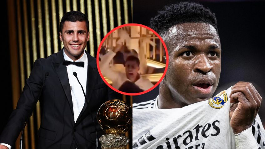 Así fue como Rodri se burló de Vinicius Jr tras ganar el Balón de Oro