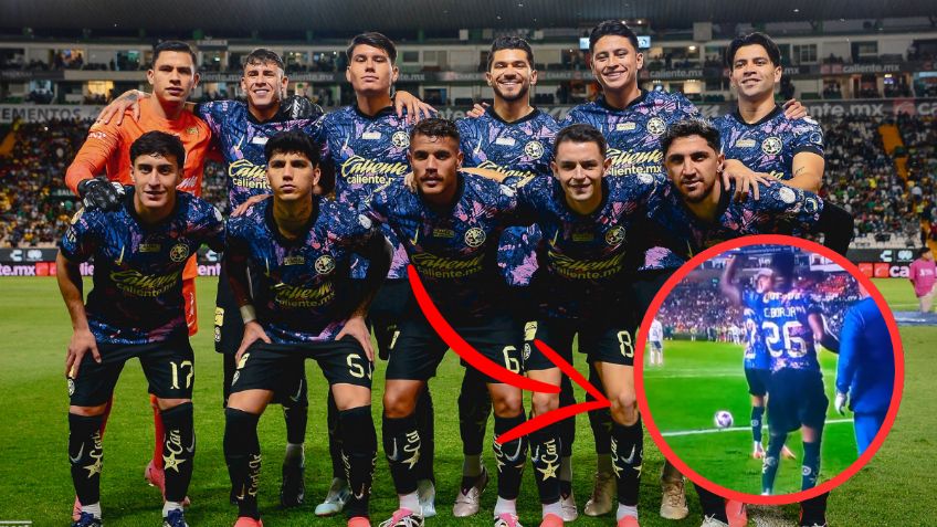 ¿Vestidor dividido? Jugadores del América protagonizan discusión en pleno partido ante León